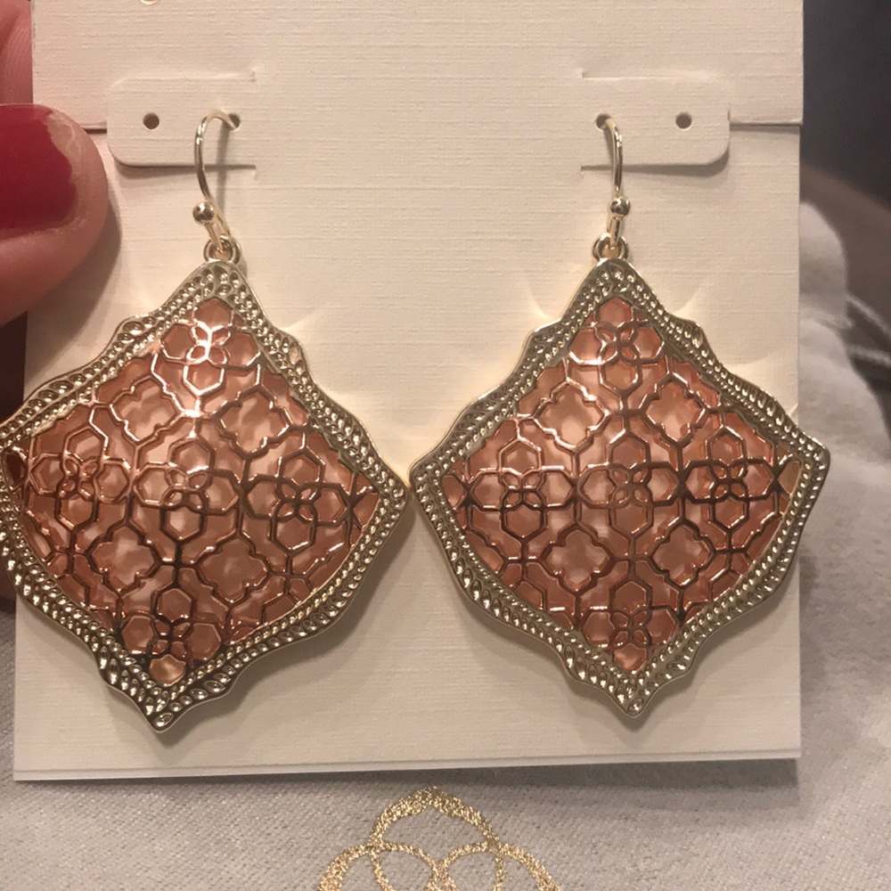 Kendra Scott Rose Gold Earrings